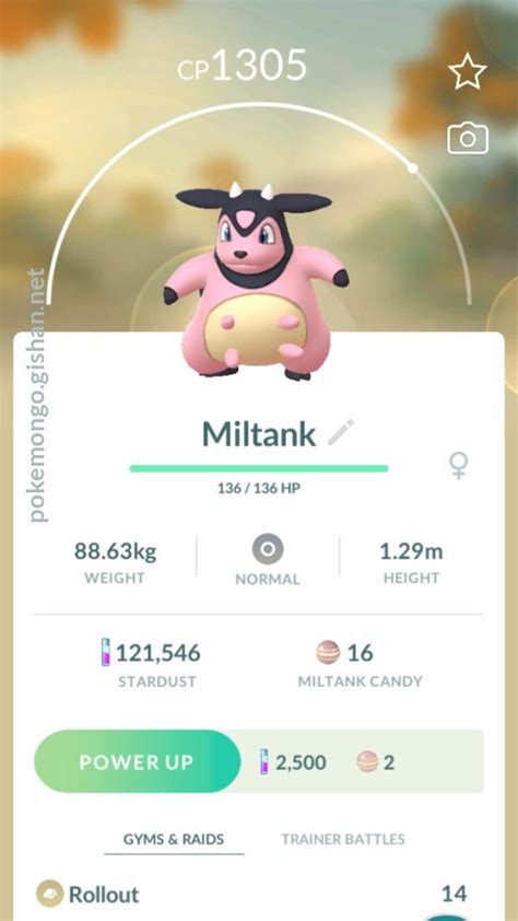 miltank pokemon go.